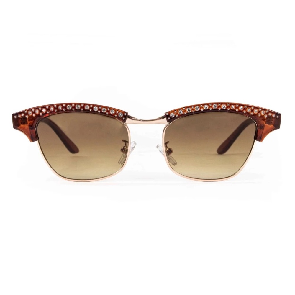 Powder UK Limited Edition Tula sunglasses in bold print hard case-NWT
